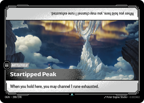 front of card Startipped Peak [Origins] #288