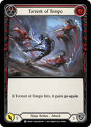 Torrent of Tempo (Red) [CRU069] (Crucible of War) 1st Edition Rainbow Foil