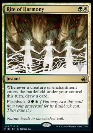 Rite of Harmony (Promo Pack) [Innistrad: Midnight Hunt Promo Pack]