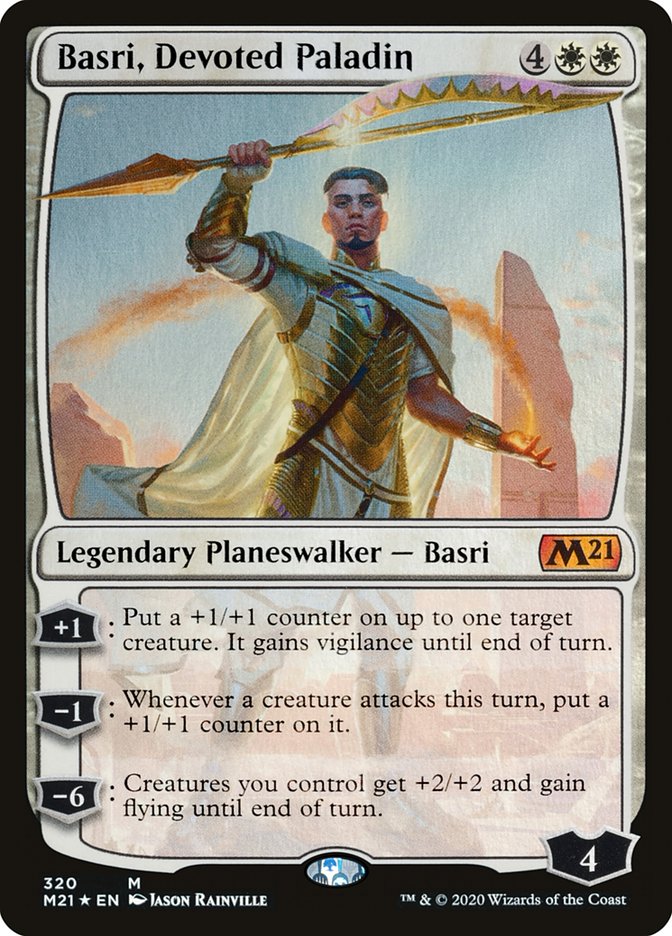 Basri, Devoted Paladin [Core Set 2021]