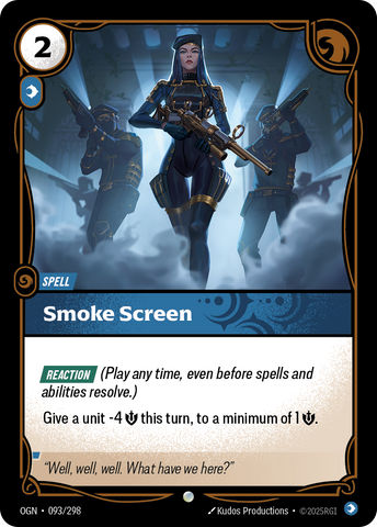 front of card Smoke Screen [Origins] #093