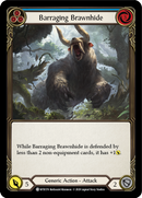 Barraging Brawnhide (Blue) [U-WTR178] (Welcome to Rathe Unlimited) Unlimited Rainbow Foil