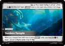 front of card Sunken Temple [Spiritforged] 218/221