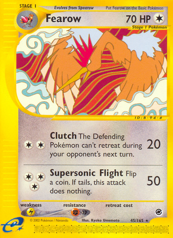 Fearow (45/165) [Expedition: E-Card Base Set]