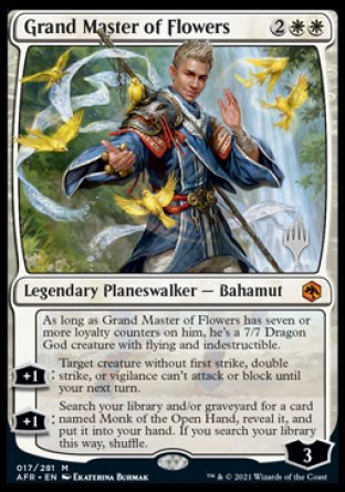 Grand Master of Flowers (Promo Pack) [Dungeons & Dragons: Adventures in the Forgotten Realms Promo Pack]