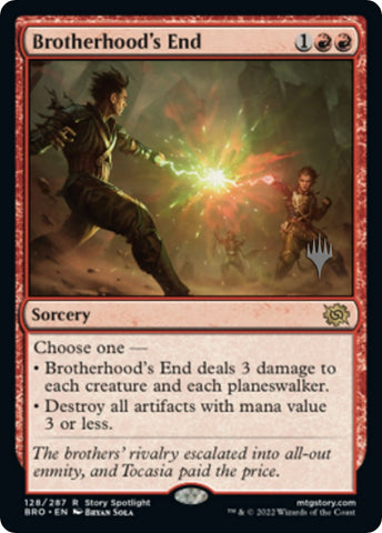 Brotherhood's End (Promo Pack) [The Brothers' War Promo Pack]