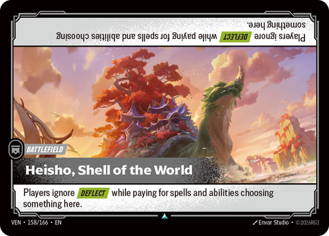 front of card Heisho, Shell of the World [Vendetta] 158/166
