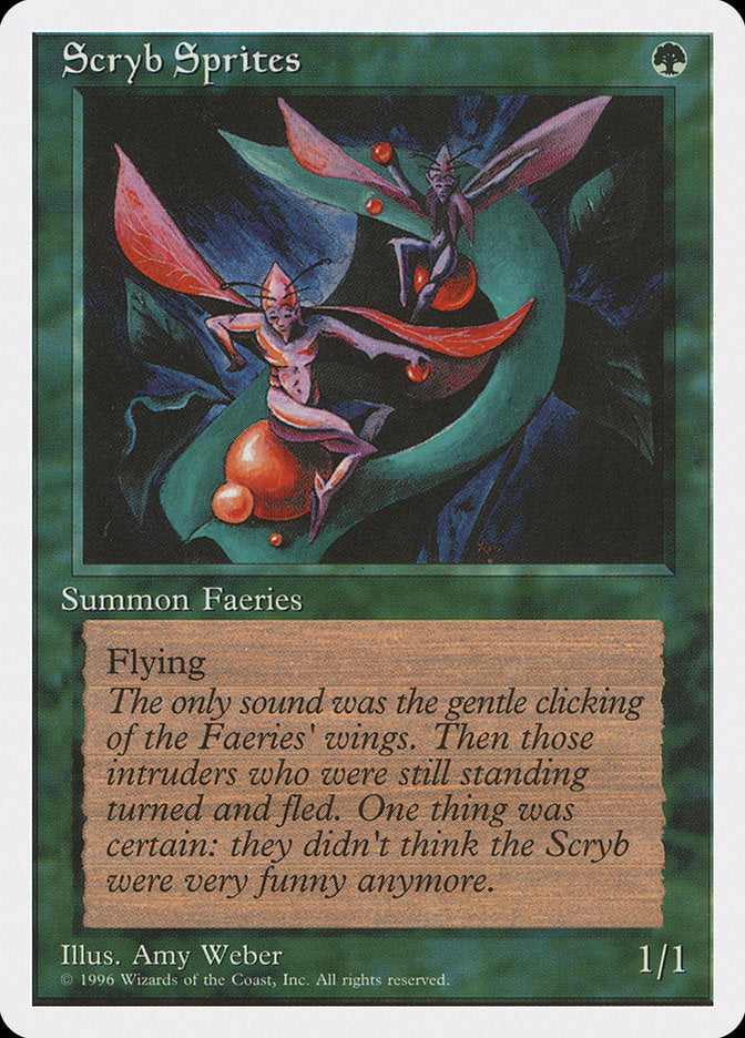 Scryb Sprites (4th Ed 1996 Dated) [Introductory Two-Player Set]