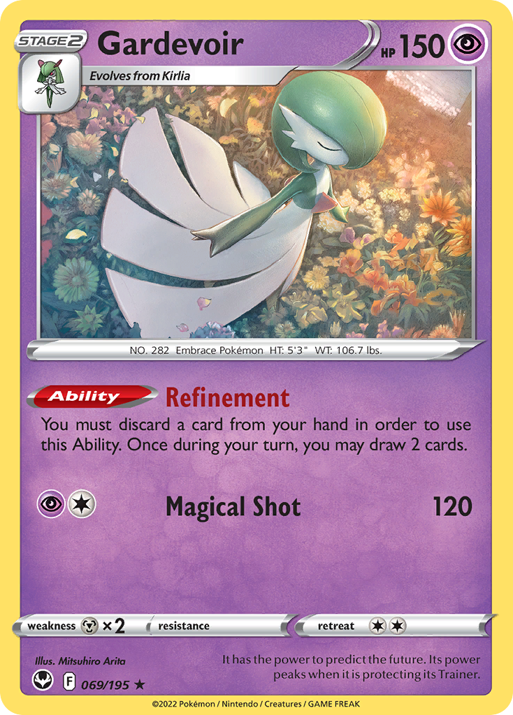 Gardevoir (069/195) (Sword & Shield: Silver Tempest) [Theme Deck Exclusive]