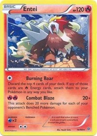 Entei (14/98) (Cosmos Holo) (Blister Exclusive) (XY: Ancient Origins) [Theme Deck Exclusive]