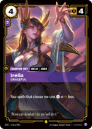 front of card Irelia, Graceful (Alternate Art) [Spiritforged] 141a/221