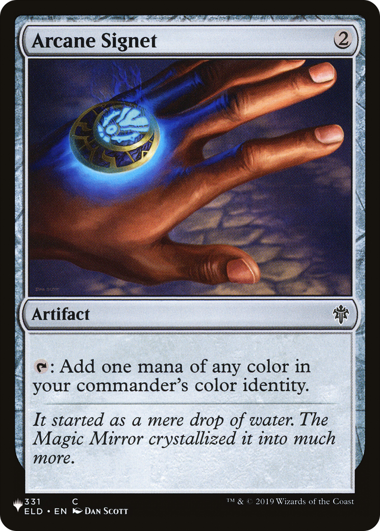 Arcane Signet (ELD) [Secret Lair: From Cute to Brute]