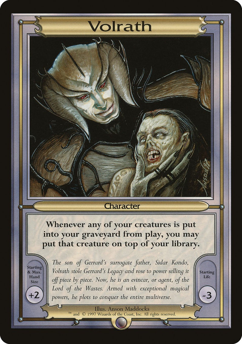 (Oversized Vanguard) Volrath [Vanguard Series]