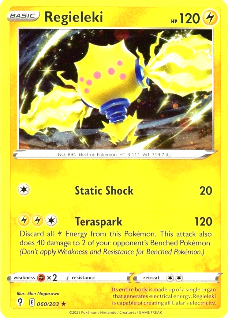 Regieleki (060/203) (Cosmos Holo) (Sword & Shield: Evolving Skies) [Theme Deck Exclusive]