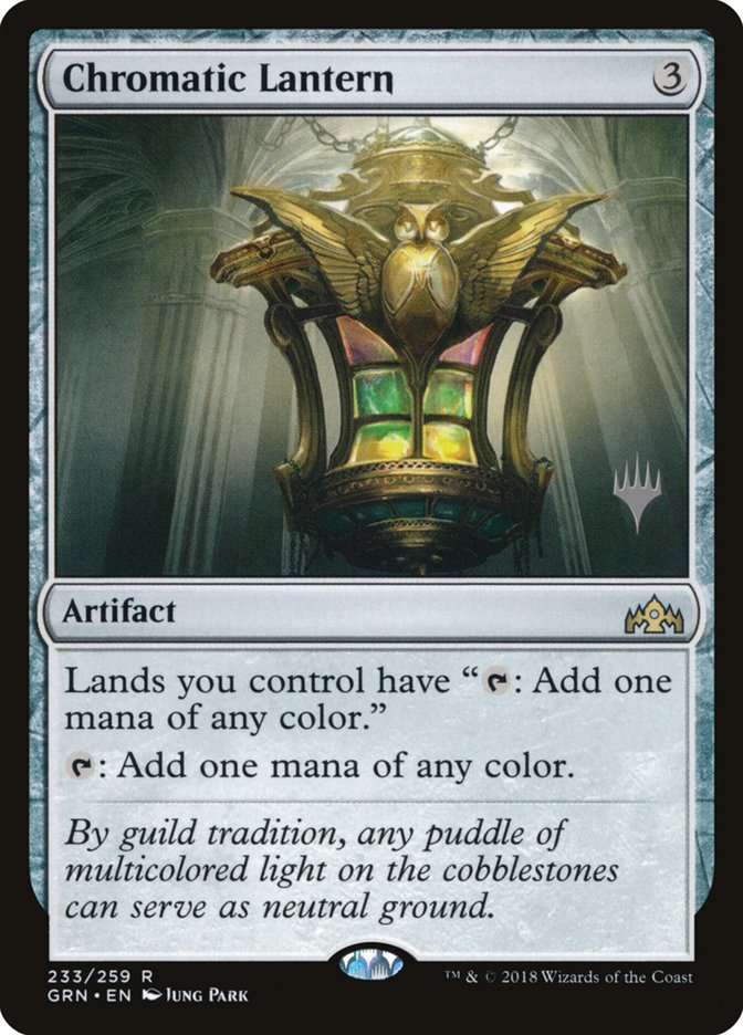Chromatic Lantern (Promo Pack) [Guilds of Ravnica Promo Pack]