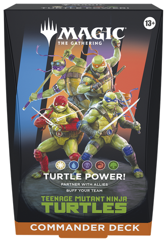 Teenage Mutant Ninja Turtles Commander Deck - Turtle Power!