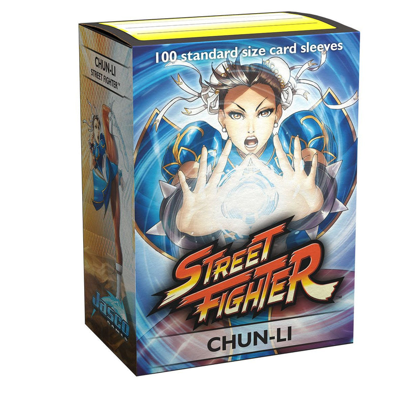 Dragon Shield: Standard 100ct Art Sleeves - Street Fighter (Chun-Li)