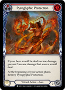 Pyroglyphic Protection (Red) [EVR131] (Everfest) 1st Edition Rainbow Foil