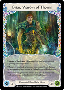 Briar, Warden of Thorns // Titan's Fist [ELE062 // ELE202] (Tales of Aria) 1st Edition Normal
