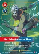 front of card Ekko, Boy Who Shattered Time (Overnumbered) [Radiance] 168/167