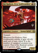 Jor Kadeen, First Goldwarden (Promo Pack) [Phyrexia: All Will Be One Promo Pack]