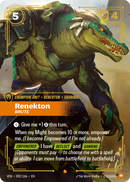 front of card Renekton, Brute [Vendetta] 092/166