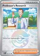 Professor's Research (123/131) (Professor Elm) (Poke Ball Pattern) [Scarlet & Violet: Prismatic Evolutions]