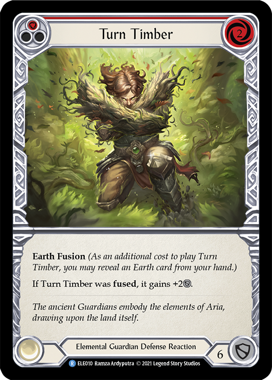Turn Timber (Red) [ELE010] (Tales of Aria) 1st Edition Normal
