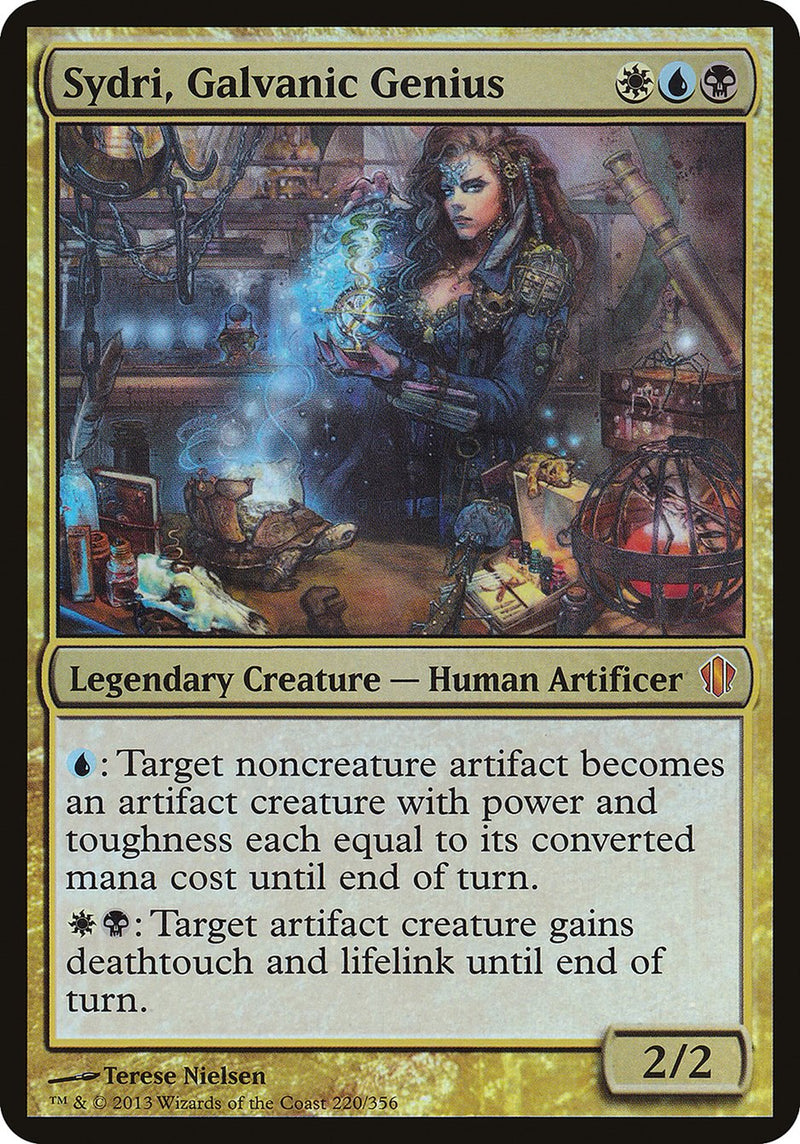 (Oversized) Sydri, Galvanic Genius [Commander 2013 Oversized]