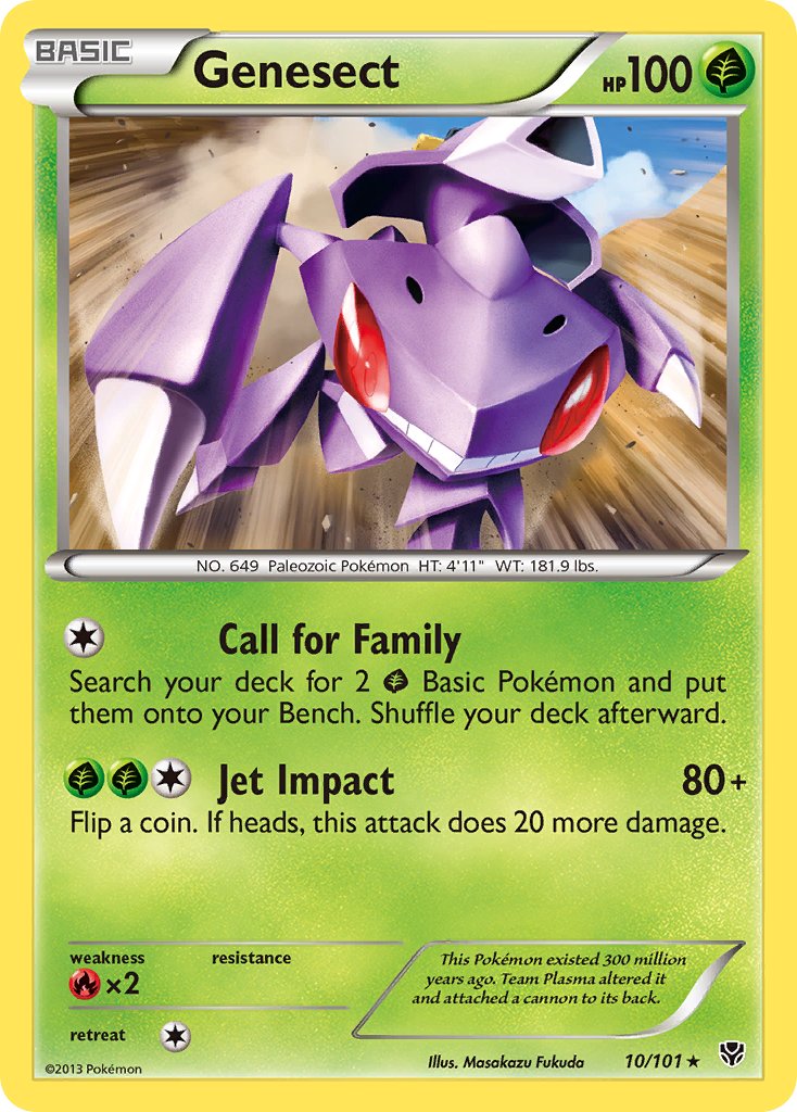 Genesect (10/101) (Black & White: Plasma Blast) [Theme Deck Exclusive]