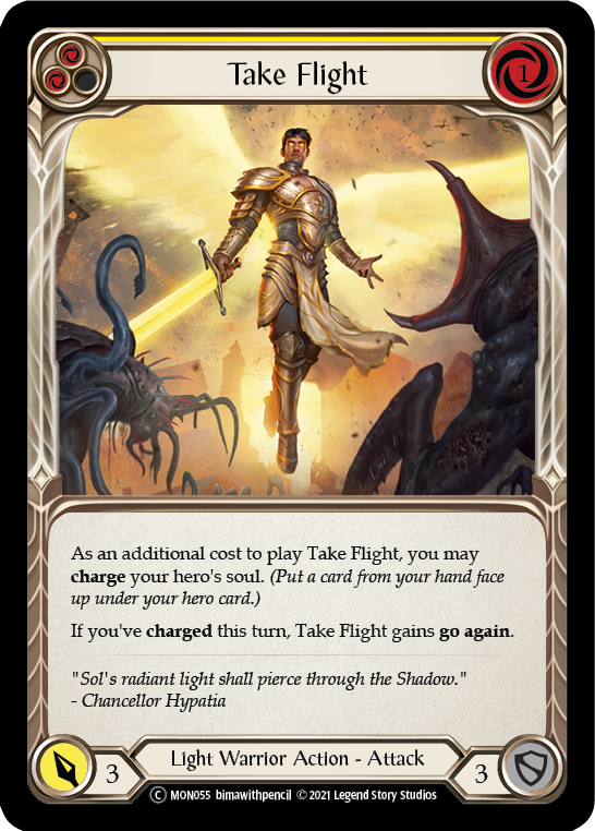 Take Flight (Yellow) [U-MON055] (Monarch Unlimited) Unlimited Normal