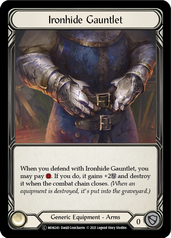 Ironhide Gauntlet [U-MON243] (Monarch Unlimited) Unlimited Normal
