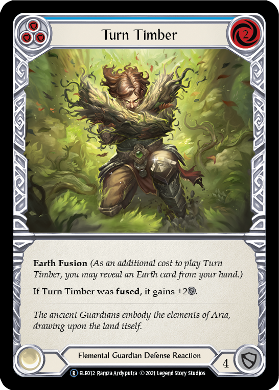 Turn Timber (Blue) [U-ELE012] (Tales of Aria Unlimited) Unlimited Normal