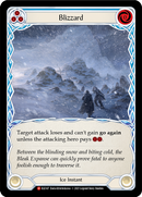 Blizzard [ELE147] (Tales of Aria) 1st Edition Rainbow Foil