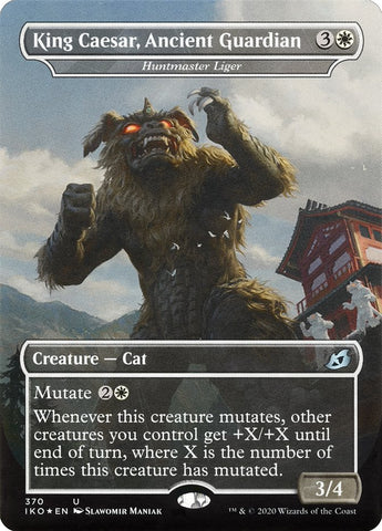 King Caesar, Ancient Guardian - Huntmaster Liger (Godzilla Series) [Ikoria: Lair of Behemoths]