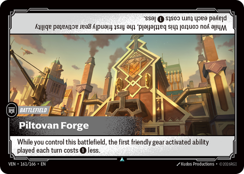 front of card Piltovan Forge [Vendetta] 161/166