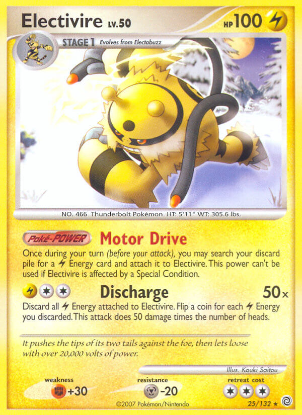 Electivire (25/132) (Diamond & Pearl: Secret Wonders) [Theme Deck Exclusive]