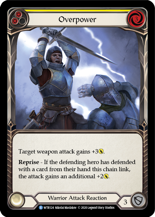 Overpower (Yellow) [U-WTR124] (Welcome to Rathe Unlimited) Unlimited Normal