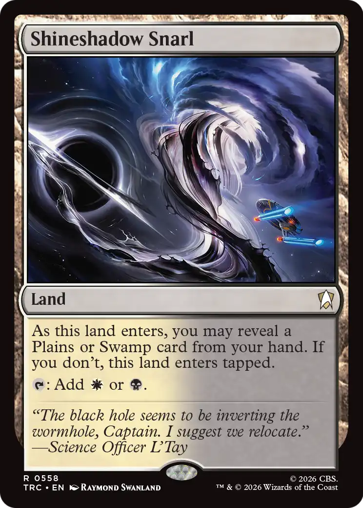 Shineshadow Snarl (Surge Foil) [Star Trek Commander]