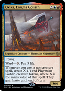 Ovika, Enigma Goliath (Promo Pack) [Phyrexia: All Will Be One Promo Pack]