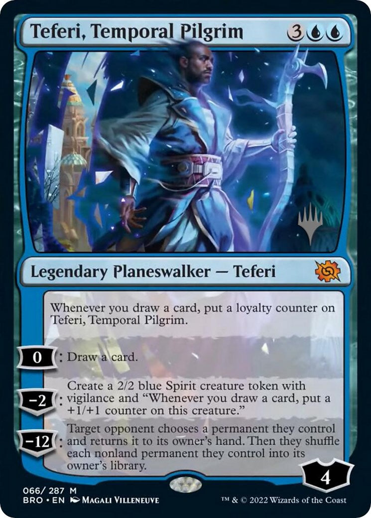 Teferi, Temporal Pilgrim (Promo Pack) [The Brothers' War Promo Pack]