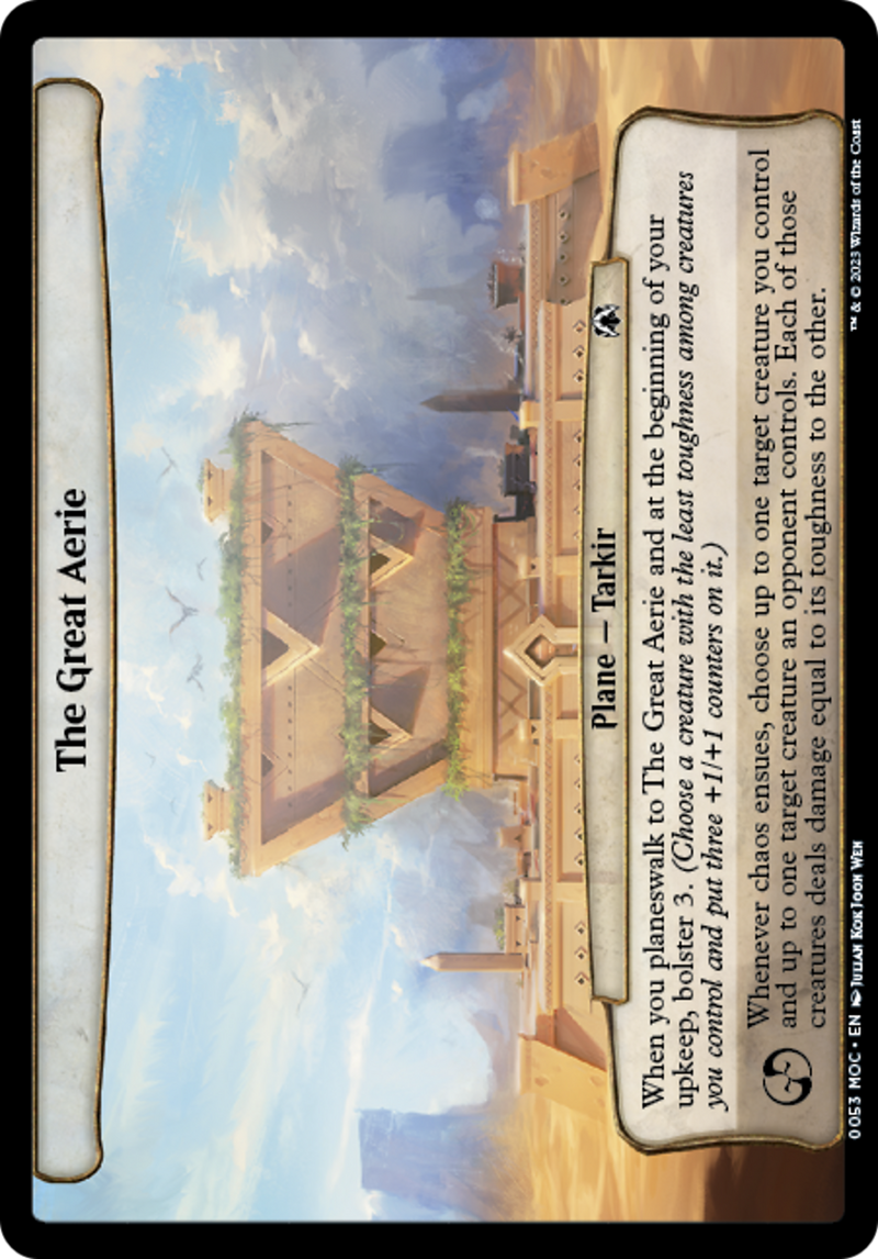 (Oversized Plane) The Great Aerie [March of the Machine Commander Planes]