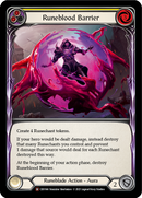 Runeblood Barrier [U-CRU144] (Crucible of War Unlimited) Unlimited Rainbow Foil