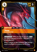 front of card Yone, Blademaster [Spiritforged] 116/221