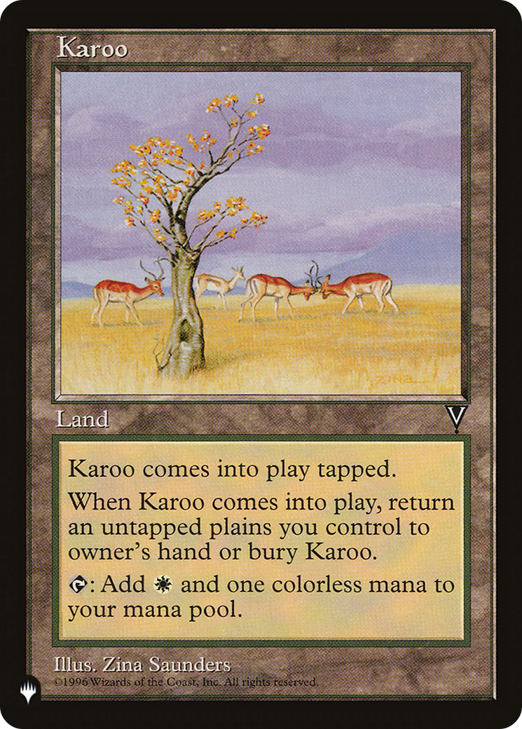 Karoo (List) [Secret Lair: Angels]