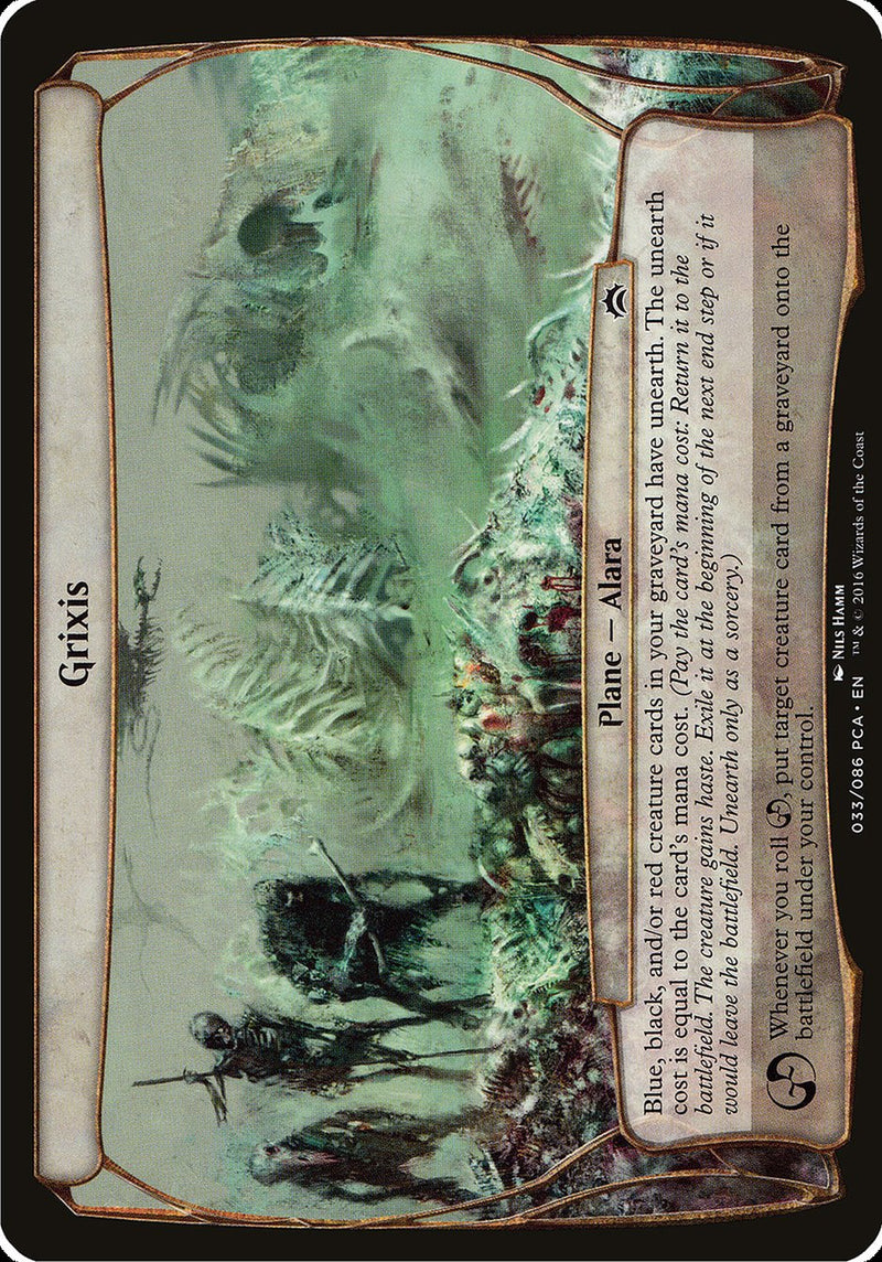 (Oversized Plane) Grixis [Planechase Anthology Planes]