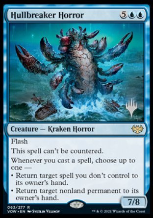 Hullbreaker Horror (Promo Pack) [Innistrad: Crimson Vow Promo Pack]