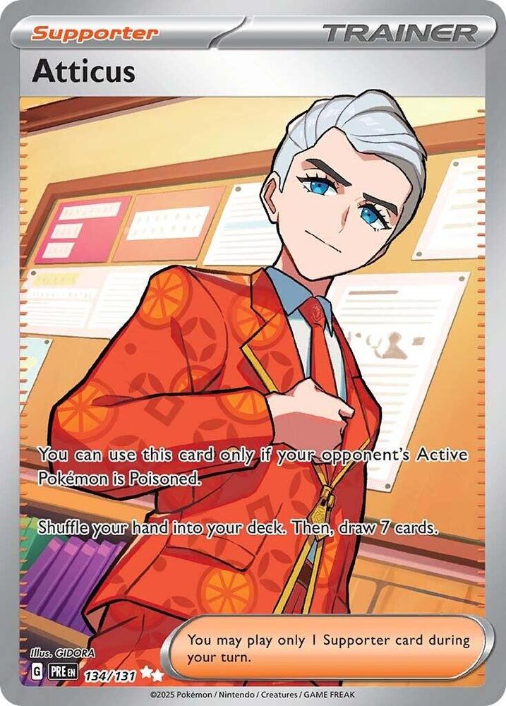 Atticus (134/131) [Scarlet & Violet: Prismatic Evolutions] – Fusion Gaming