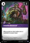 front of card Zaunite Bouncer [Origins]