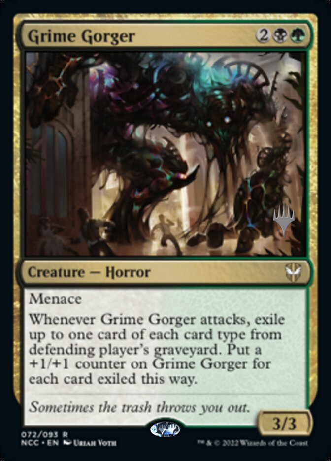 Grime Gorger (Promo Pack) [Streets of New Capenna Commander Promo Pack]